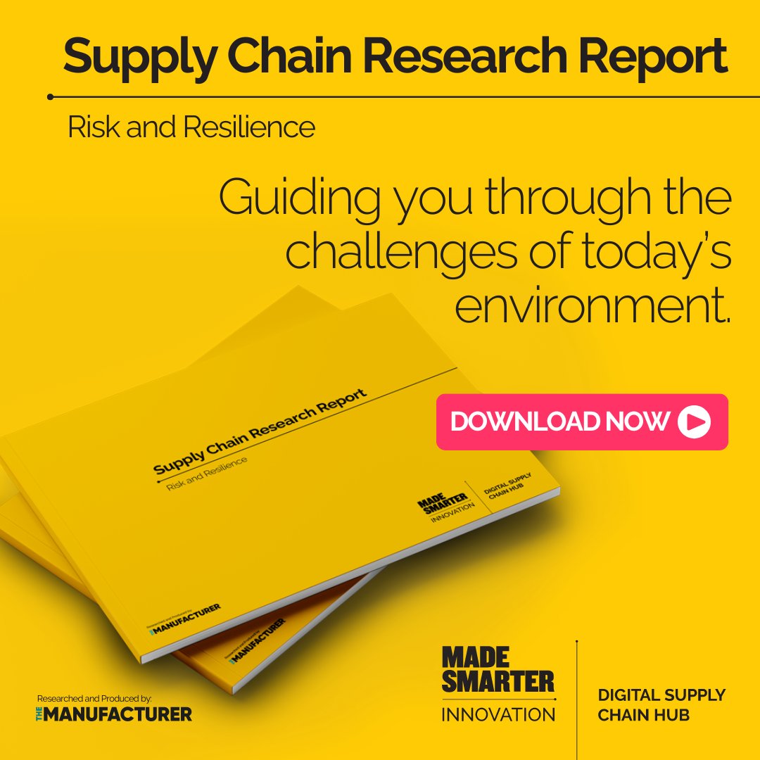 TheManufacturer's tweet image. 📖 Discover the Secrets to Robust Supply Chains! 📖 

Discover how emerging technologies are changing supply chain management, backed by insights from award-winning businesses.

Download the report today: hubs.la/Q02HD8yR0📊🔧 

#ManufacturingReport #UKMfg