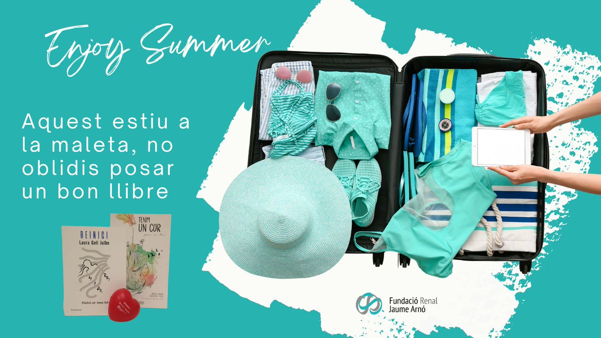 Et recomanem  2 #llibres solidaris: Tenim un cor per a tu de <a href="/martagubau/">Marta Gubau</a> i Reinici de @LauraGeliJulbe , disponibles a la fundació. Demana'ns el teu 638 187 503, i gaudeix de les #vacances!

#donaciódòrgans #trasplantament