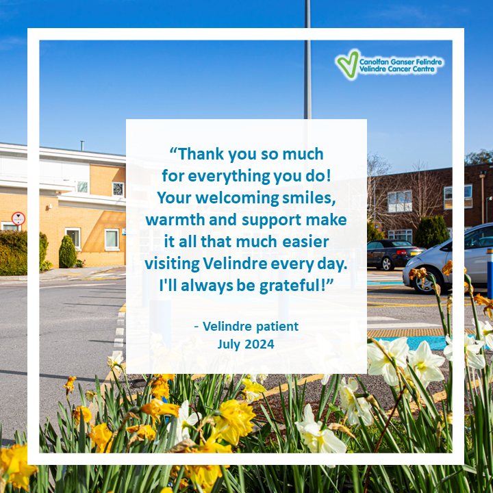 VelindreCS's tweet photo. 💬 Do you want to say something special to our staff? 

💙 We publish our Wall of Thanks once a month to show our staff the messages of support from patients.

📬 Comment below! https://t.co/t4sUdinSbW