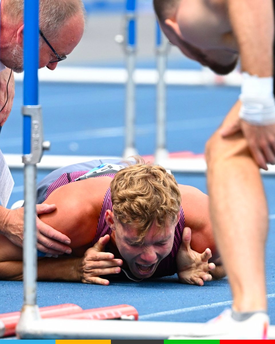 À trois jours du début du décathlon, la présence du Français Kevin Mayer, qui souffre d'une déchirure quasi-totale d'un tendon de l'ischio tient à un test de sprint sur 30 mètres, jeudi.
lequipe.fr/Athletisme/Art…

#Paris2024