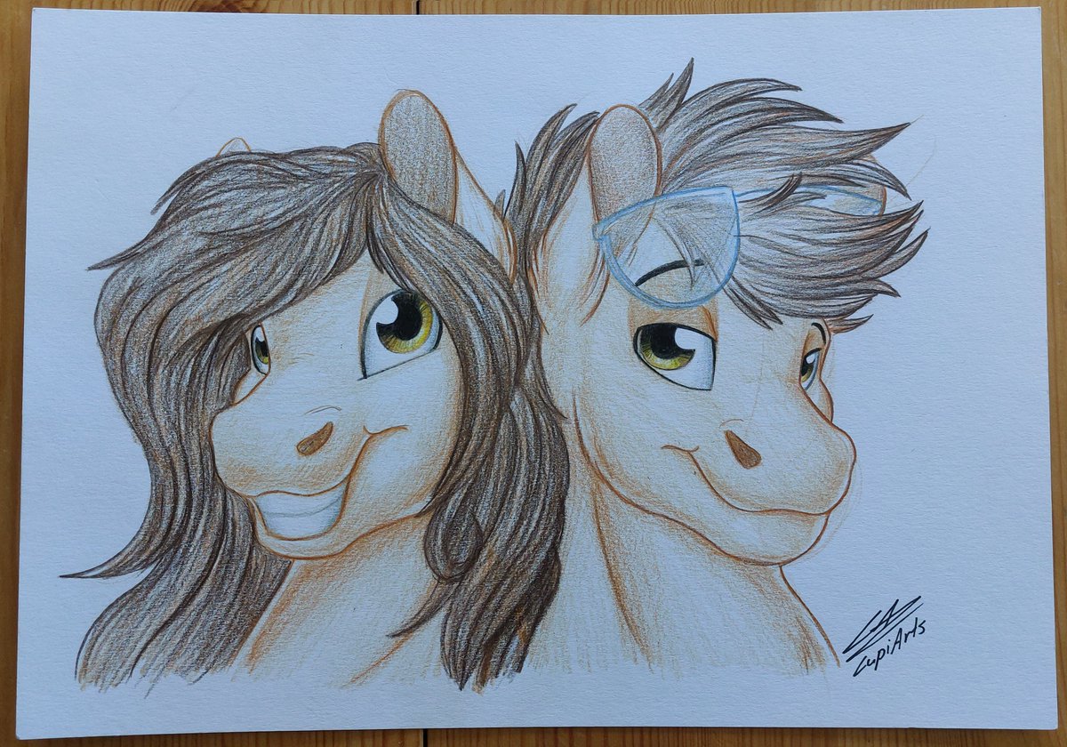 At GalaCon, <a href="/ArtsLupi/">LupiArts</a> gave us this amazing drawing as a gift and I wanted to show it to you all 😄
Please check her stuff out:
deviantart.com/lupiarts

Thank you very much again, Lupi! 😄