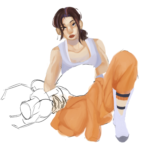 luvxpp's tweet photo. wip #portal2 https://t.co/5uadYosg1b