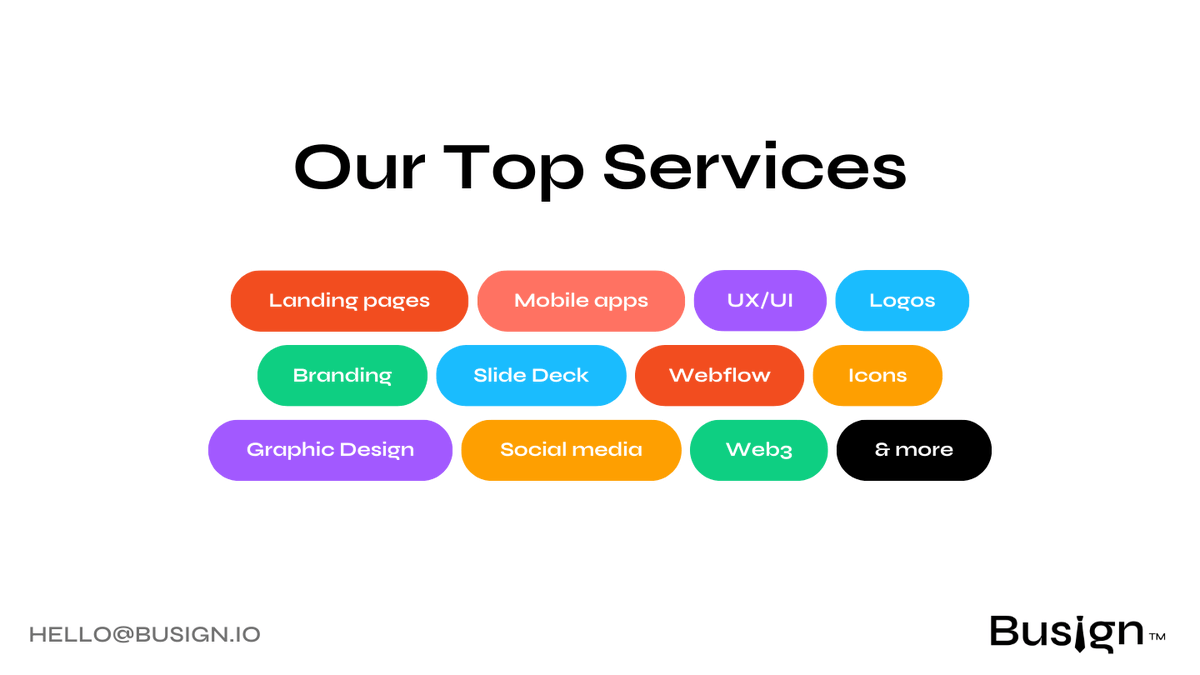 Busign.io | Unlimited Design Solutions for Web3 (@busign_io) / Posts / X