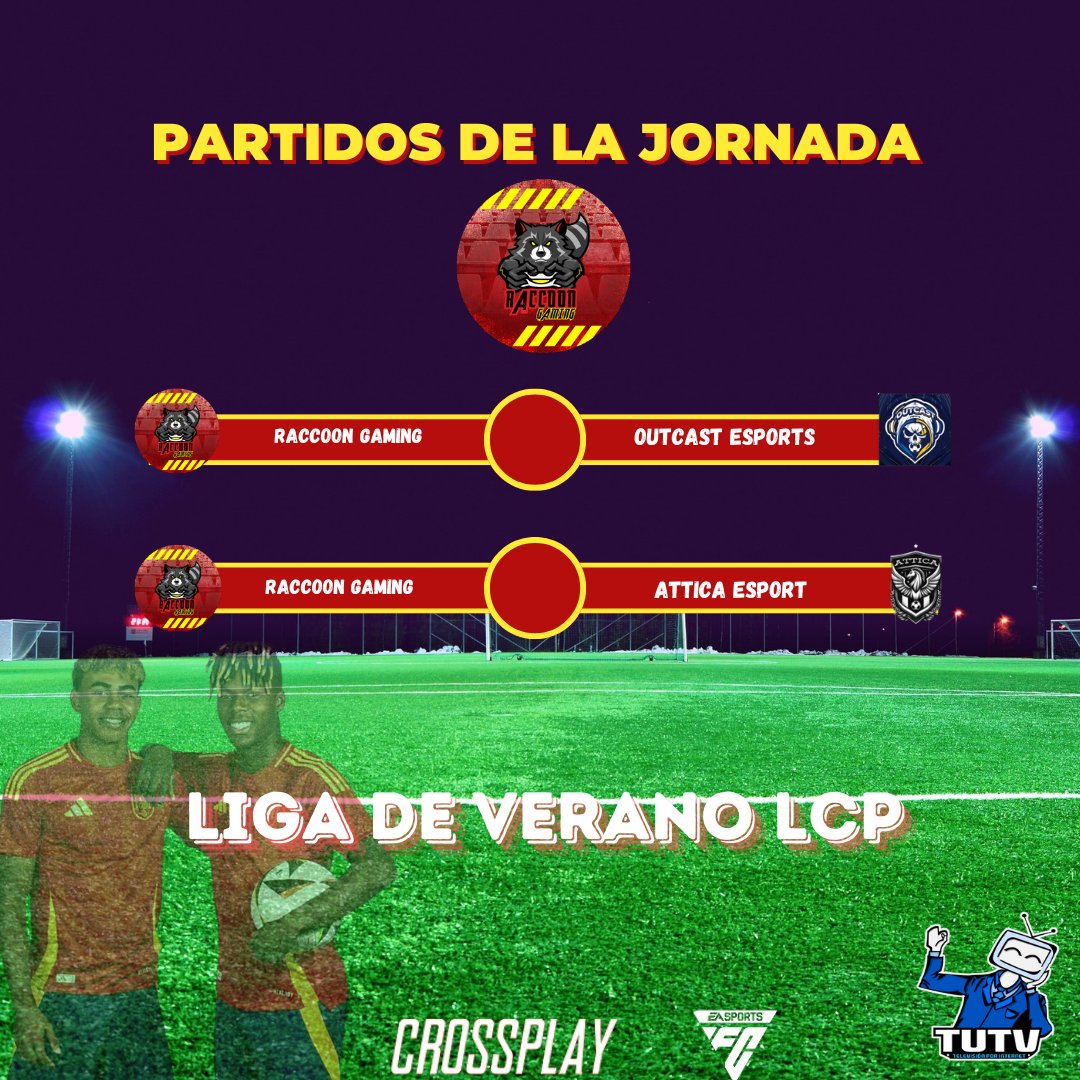 🗞| Liga de verano  #LCP.

📅 Jornada 5 y 6.