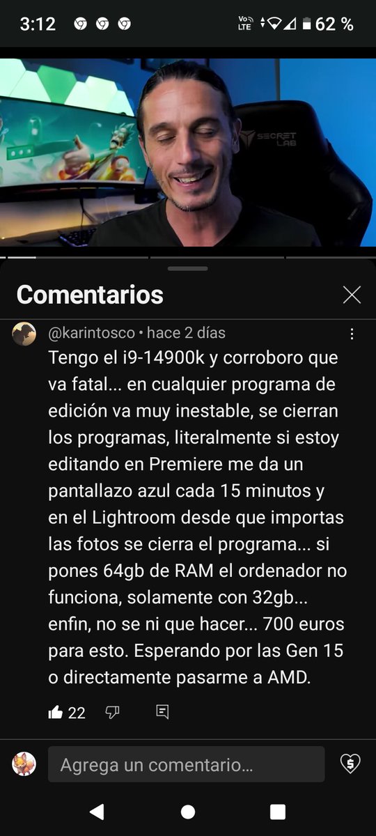 ovejuelafeliz's tweet image. #Paris2024 #gamer #compu #malware #intel #amd