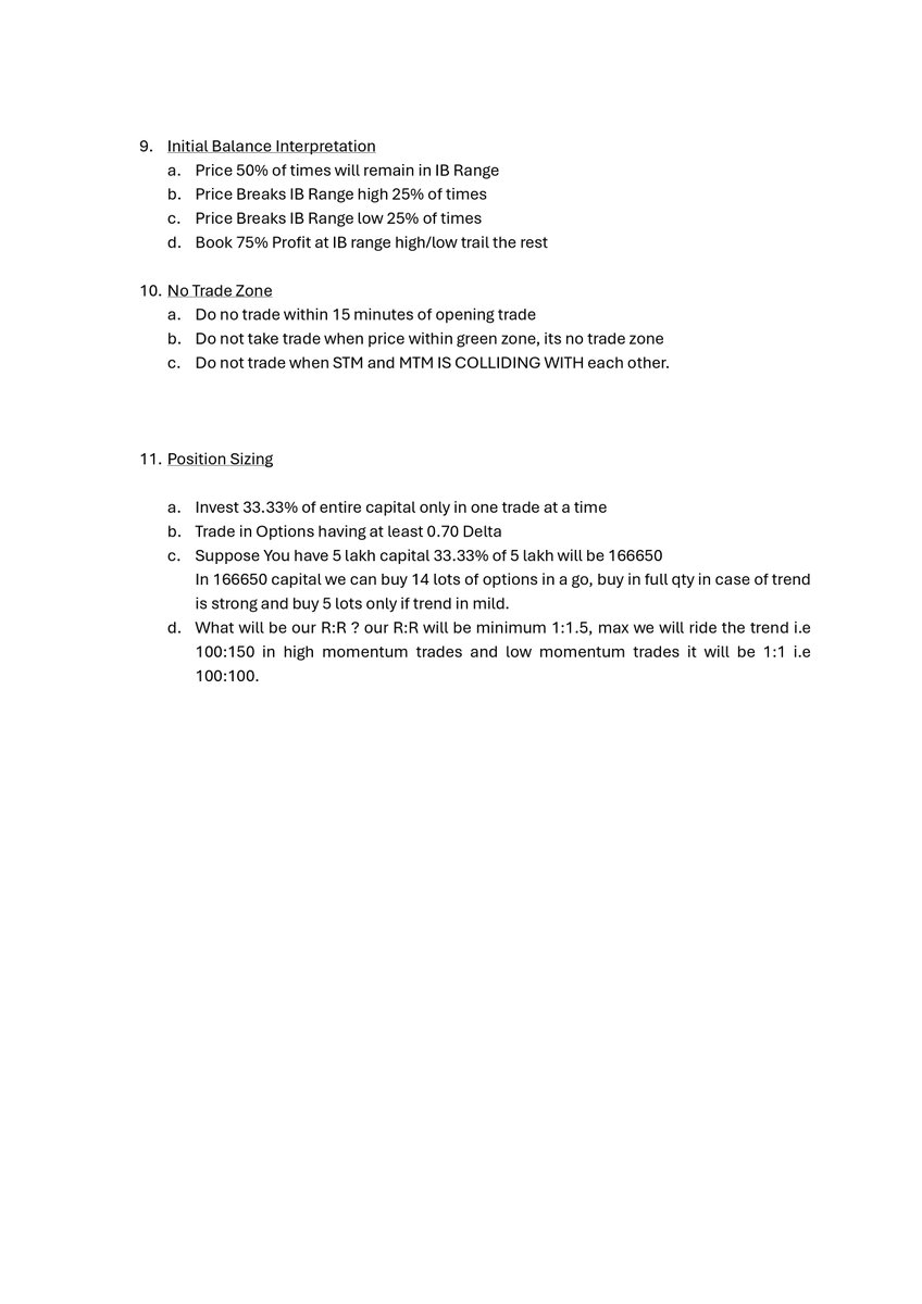 Anshuljain0711's tweet image. #optionbuying #banknifty #BankNiftyOptions #supportresistance #intradaytrading #priceaction 

Link for 1 month free access 

in.tradingview.com/script/x53WGmD…

Rules for option scalping