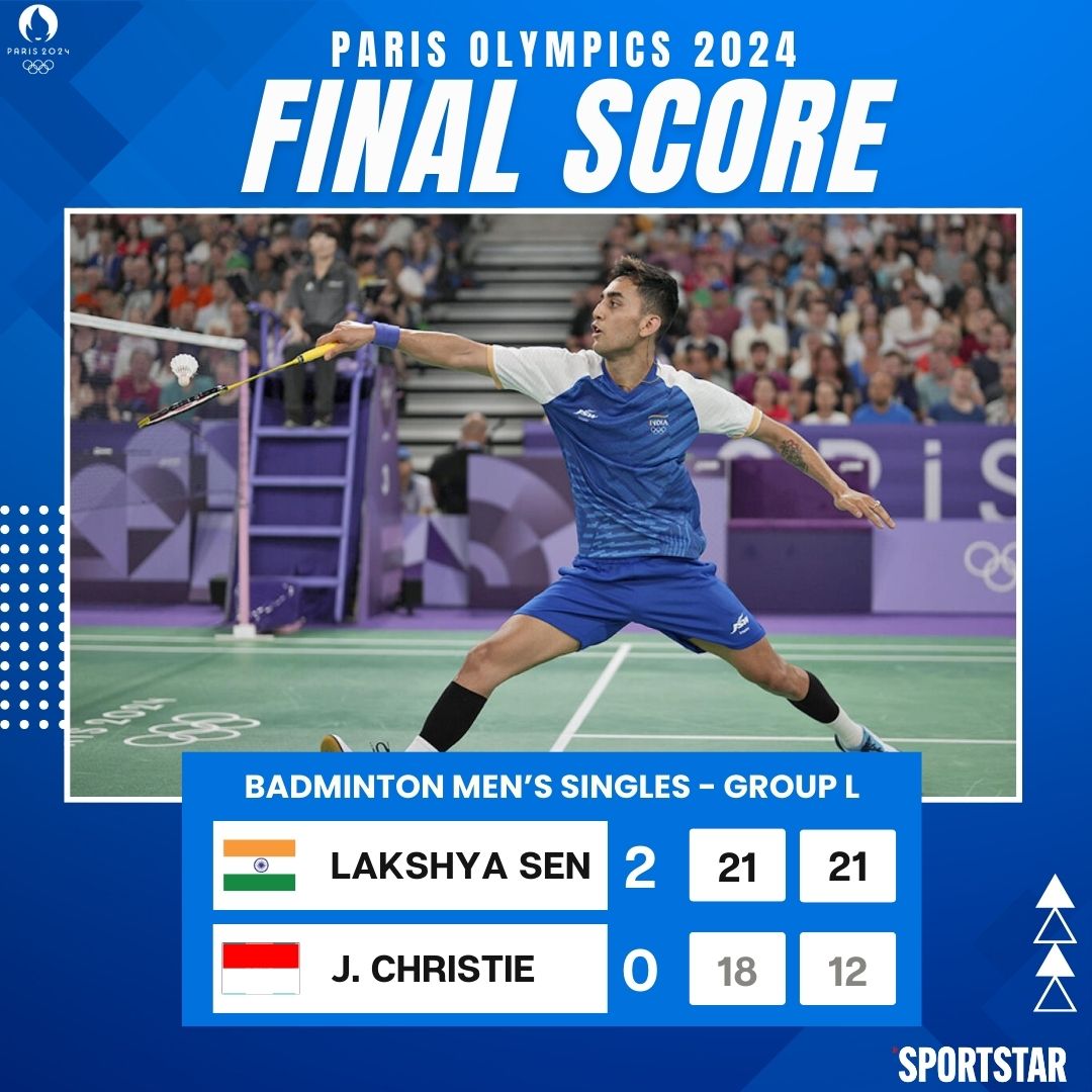 Badminton olympics score discount