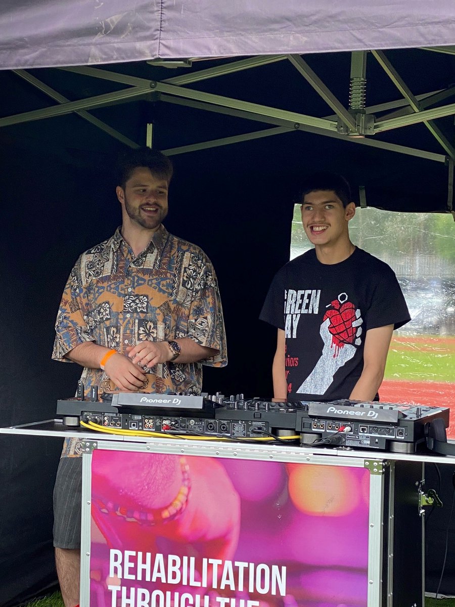 Matt has made great progress in his DJ lessons with <a href="/bpmrehab/">bpmrehab</a>. Last week he performed a 30-minute set with his teacher Leo at the Accessible Festival in Bury 👏

He really enjoyed the experience and performed in front of the whole school with Leo supporting him.