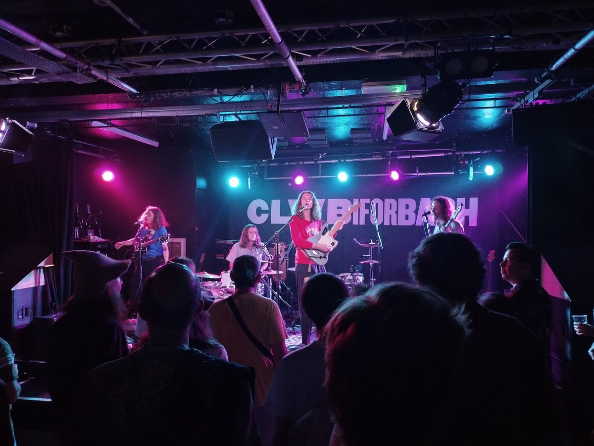 Fantastic support too from <a href="/bandofhutch/">Hutch</a> and <a href="/dactylterraband/">Dactyl Terra</a>. Cheers to <a href="/ClwbIforBach/">Clwb Ifor Bach</a>.