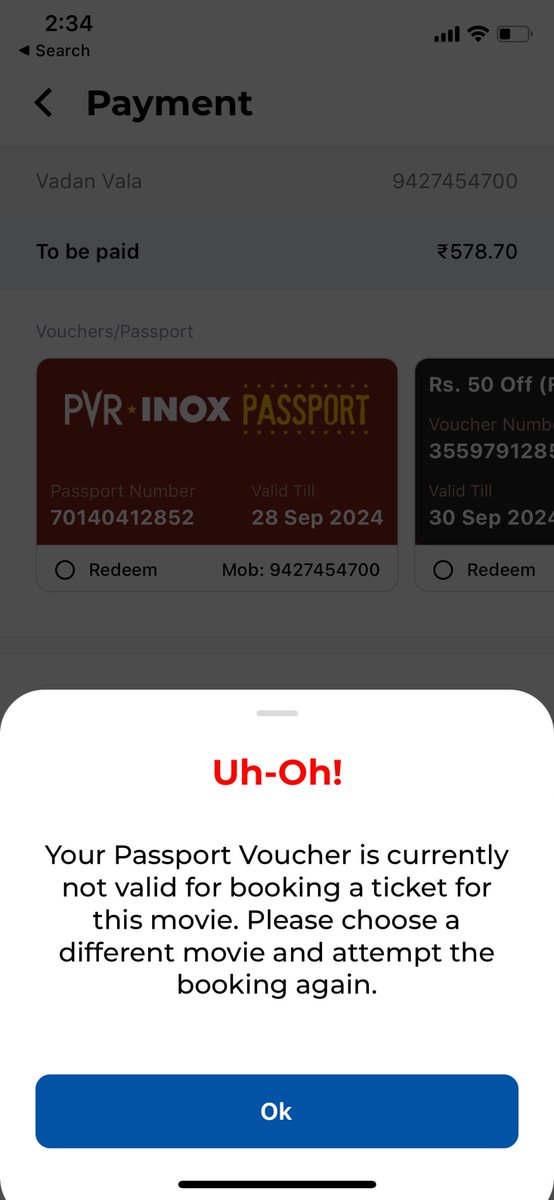 VadanVala's tweet photo. @PicturesPVR introduced scam named Passport where they don’t follow their own terms &amp; conditions. 

@_PVRCinemas is scamming consumers with fake offers and @jagograhakjago is ignoring fraudsters with the name of PVR and Inox. 

Be aware before going to #pvr and #inox … https://t.co/HmHguUTTxh