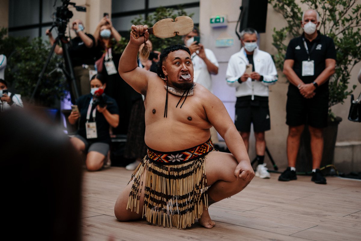 NZinUK's tweet photo. This past weekend saw @TheNZTeam welcomed with a ceremony at NZ House in Paris 🇳🇿🌿 

NZ House is open for all NZ Team family, friends, and whānau (family) ➡ https://t.co/U6LtLZ7cUl https://t.co/uXJC66sHmN