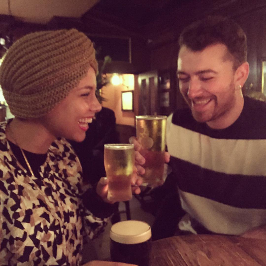 “I’m Not The Only One feat. the truly incomparable <a href="/aliciakeys/">Alicia Keys</a> 
Coming Friday August 2nd 🤍
I am so honoured to have such an incredible talent and a beautiful soul join me on this track to celebrate a decade of In The Lonely Hour. Released with the digital versions of In The