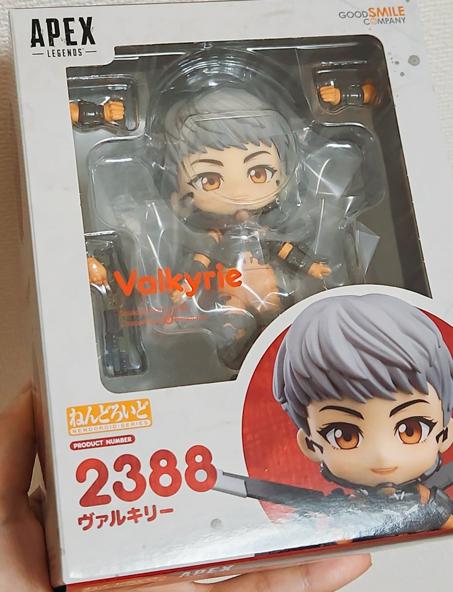 VOWSBID's tweet image. Got valkyrie nendoroid🥳🧡