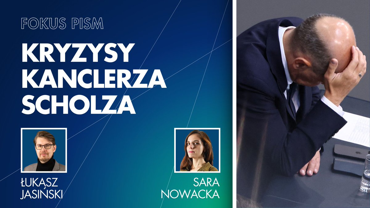 🎙️ Niskie poparcie dla SPD, rozbieżność zdań w rządzącej koalicji, nienajlepsza sytuacja gospodarcza Niemiec - między innymi z takimi kryzysami jest zmuszony mierzyć się Olaf Scholz. <a href="/owackasara/">Sara Nowacka</a> rozmawia z <a href="/ukaszJasiski12/">Łukasz Jasiński</a> o problemach kanclerza Niemiec i jego partii. Z odcinka