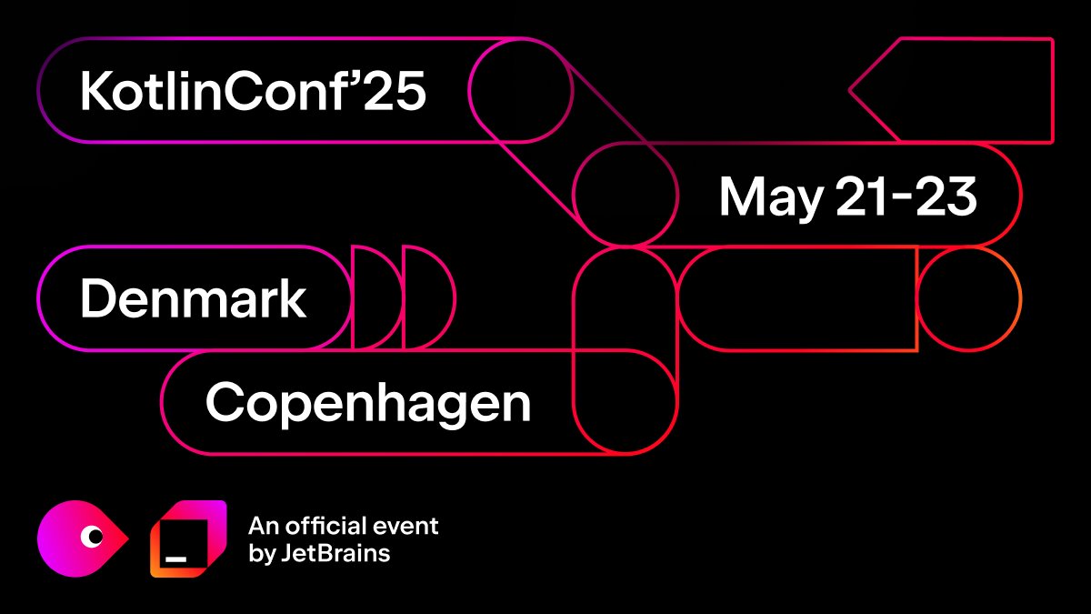 kotlin's tweet image. KotlinConf 2025 tickets are now on sale! 🚀

Join us in Copenhagen on May 21–23, 2025, for the world’s largest Kotlin event.

Secure your spot at KotlinConf 2025, with tickets available while supplies last. Get your tickets early!

👉 kotlinconf.com 👈