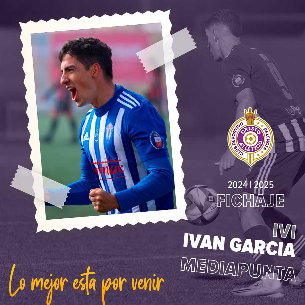 2⃣4⃣2⃣5⃣ 🅞🅕🅘🅒🅘🅐🅛 

𝗜𝗩𝗜 🤝 𝗙𝗜𝗖𝗛𝗔𝗝𝗘 💜Conocedor del grupo VIII. Mediapunta, aunque también puede jugar en banda o punta, y con olfato goleador. Bienvenido 

palenciacristo.com/?p=726

𝙑𝙖𝙢𝙤𝙨 𝙋𝙖𝙡𝙚𝙣𝙘𝙞𝙖 💜 𝙇𝙤 𝙢𝙚𝙟𝙤𝙧 𝙚𝙨𝙩𝙖 𝙥𝙤𝙧 𝙫𝙚𝙣𝙞𝙧