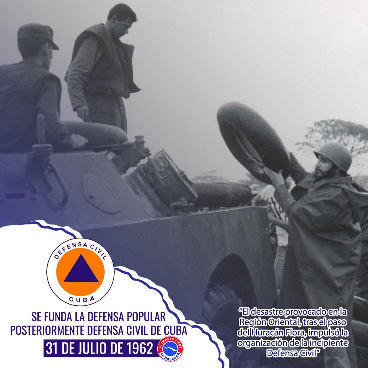 62 años junto al pueblo y para el pueblo. 62 años velando por la seguridad y protección. 62 años Haciendo Revolución.
#Cuba