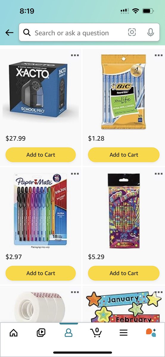 Can you please RP? This 3rd grade teacher could really use some help with basic supplies. I’m hoping for some help to #clearthelist. Any help is appreciated.
👩‍🏫Teaching 27 years
📚3rd grade ICT class
✂️NYC teacher
✏️32 students 

amazon.com/hz/wishlist/ls…