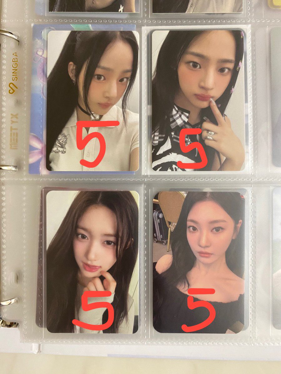 popp_77's tweet photo. WTS LFB🇲🇾
- price in pic exclude postage
- wm rm8 || em rm15
- all in great condition 
- tng, spay, ob ✅

#pasarnewjeans #pasaraespa #pasarive 
Minji leeseo ningning poca

Feel free to dm me if interested 😺 https://t.co/9DWCWEI2mi