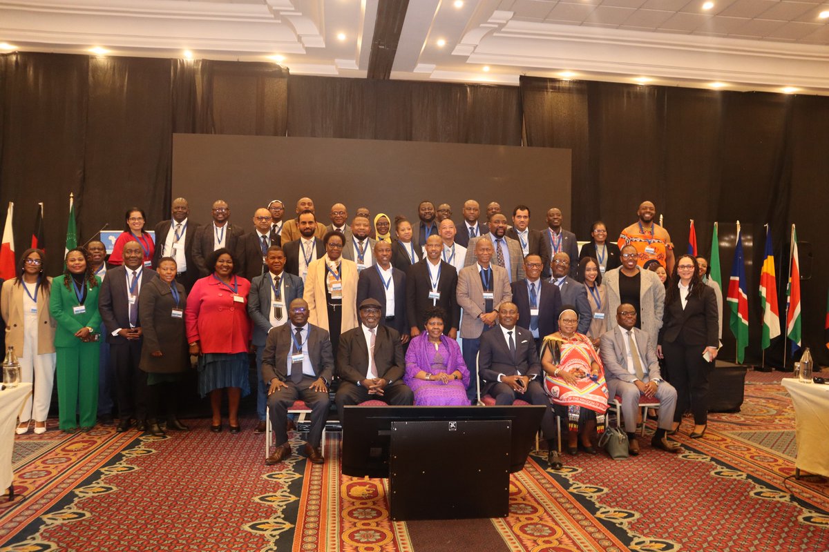 AGNESAfrica1's tweet photo. 1/ 🏛️ The 2nd Southern Africa Parliamentarian Regional Meeting on strengthening the capacity of national parliaments in overseeing climate action accountability and reporting has kicked off in Windhoek, Namibia! #ClimateChange #Environment https://t.co/aNssN1FITF