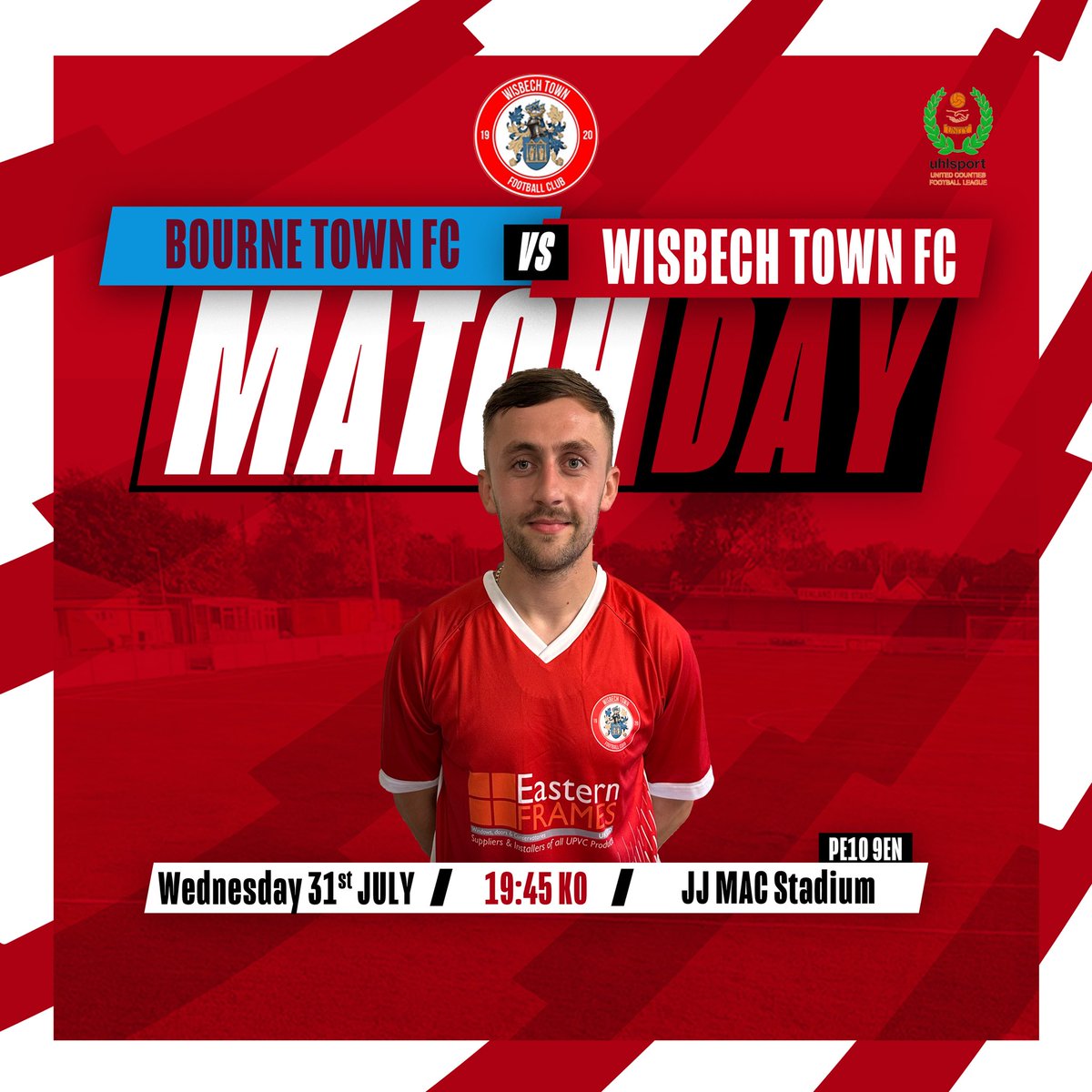 🔴 MATCHDAY 🔴 

Tonight we travel to <a href="/BourneTownFC/">Bourne Town FC</a> in a 19:45 KO! 

#WTFC #UptheFenmen
