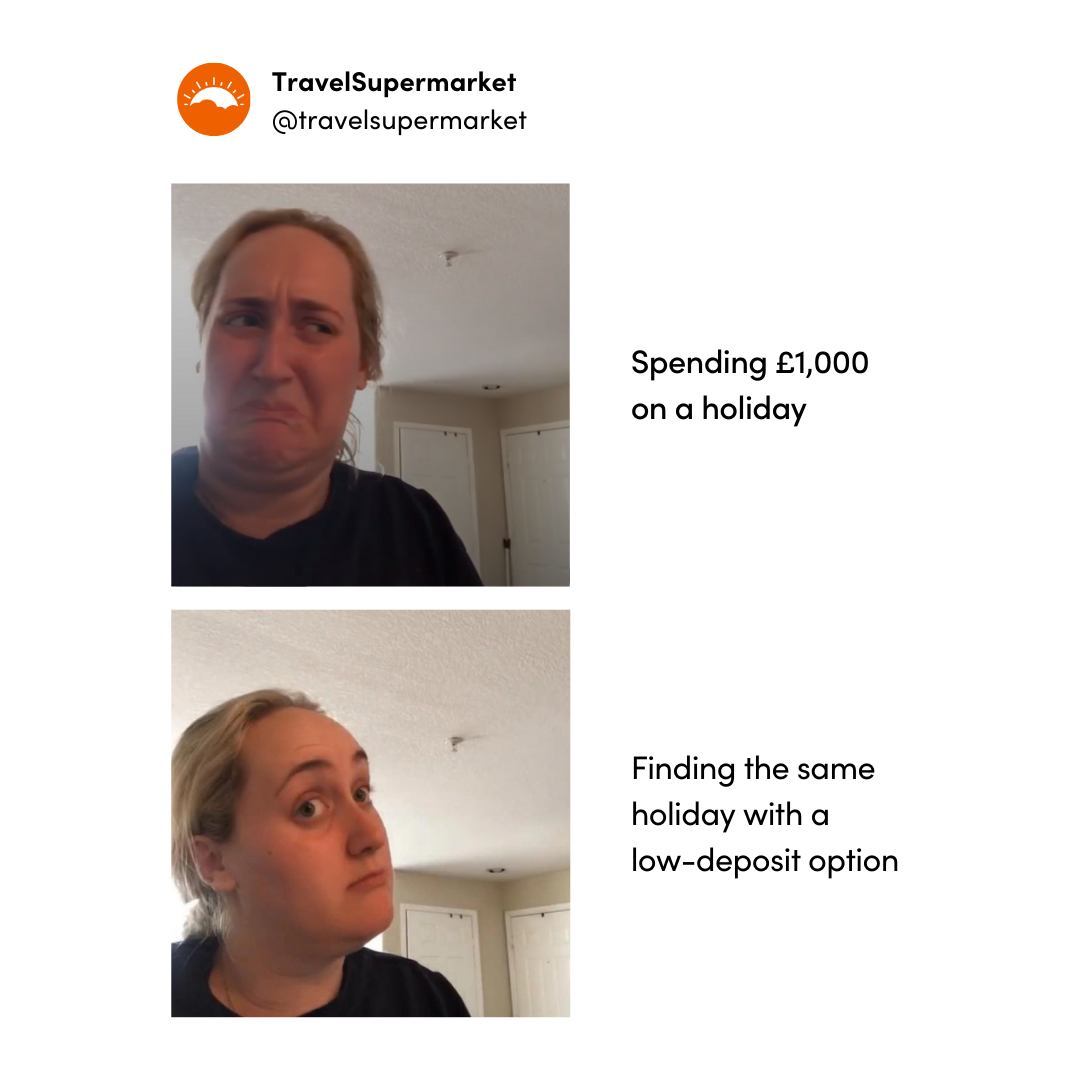 Compare package holidays from as little as £188 per person on our website, and make it even more affordable with hundreds of deals including a low deposit option so you have more time to save! 🧡 

Compare cheap holiday deals: bit.ly/3WtmNGB 🔗