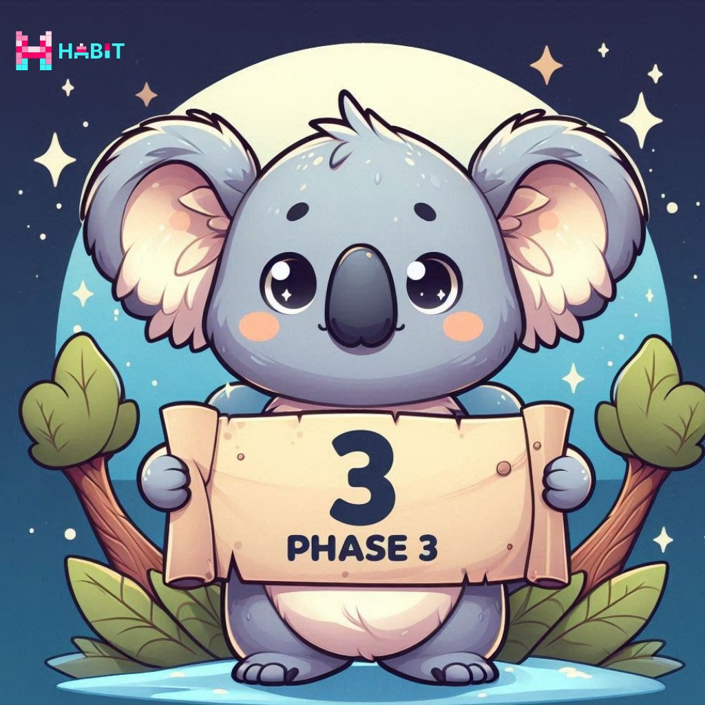 0xHabitNetwork's tweet photo. ⏰ Time's running out! Phase 2 will end and Phase 3 will launch soon! Maximize Phase 2 of #HABITNetwork Social Farming before it ends! 🕒 Then, get ready to thrive in Phase 3! 🚀💥 Exciting times ahead in the #HABITNetwork with #HABITToken! 💪 https://t.co/fGgcmiATUp