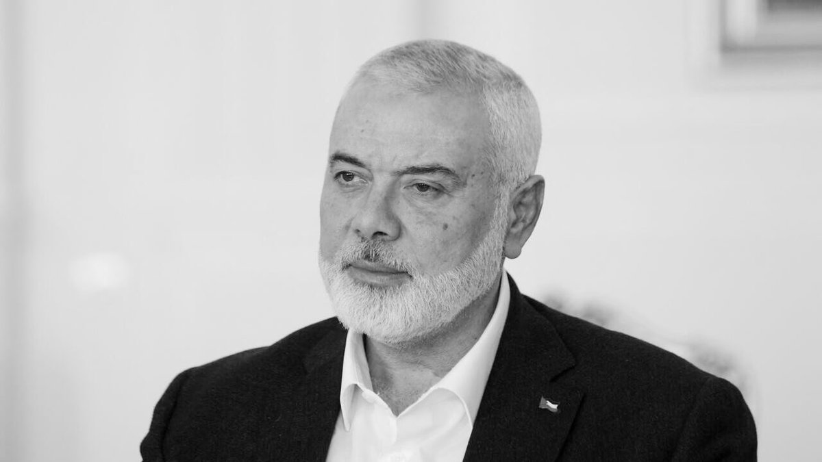 🔴 بيان 🔴
انا لا اشجب ولا استنكر اغتيال الجرذي #اسماعيل_هنية بالعكس انا مبسوط وعقبال بقية الجراذية والحمد لله رب العالمين 
#فهد_الجبيري