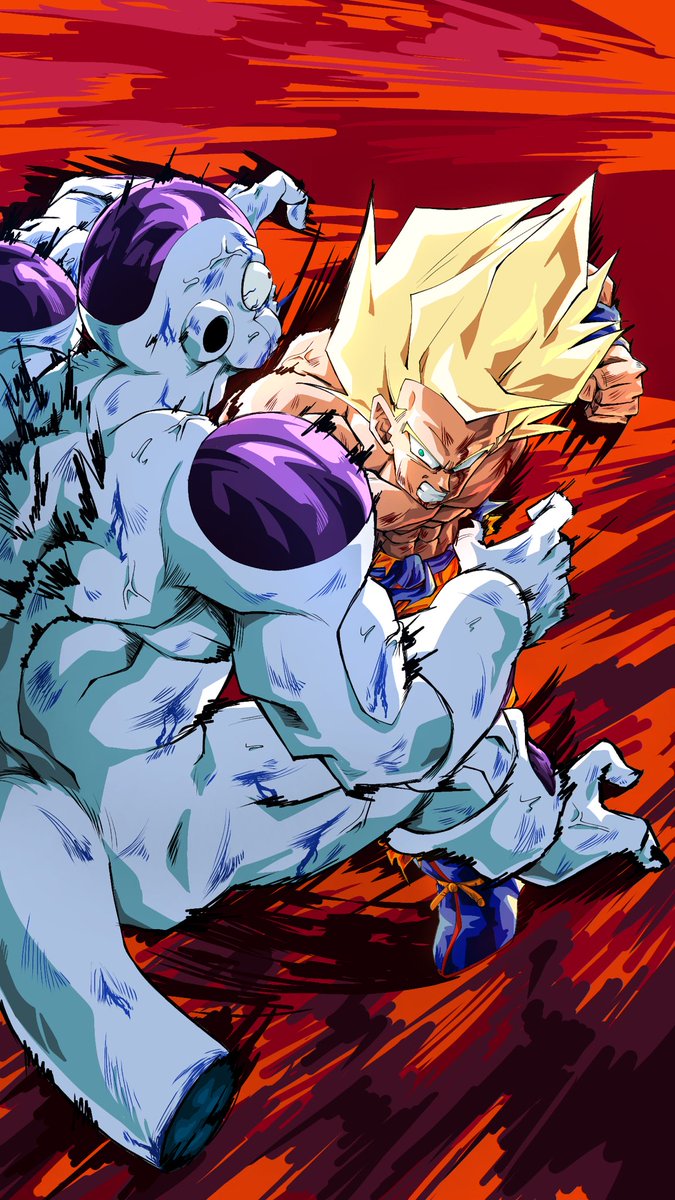 「希少レア」ドラゴンボール 戦闘シーン グラフィックアート THIS ART BRUH 🔥😩🔥