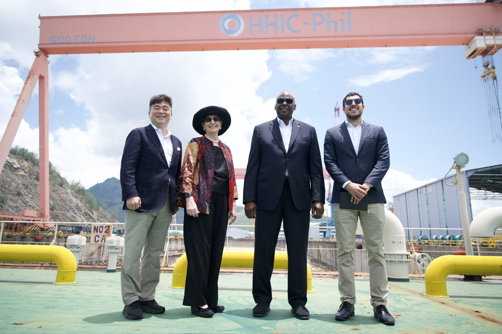 The United States, the Philippines, and our partners are hard at work strengthening our defense industrial bases like never before.

It was great to see those results and opportunities firsthand at Subic Bay.