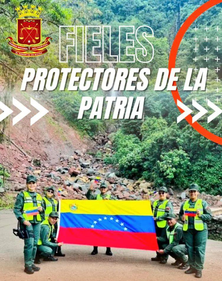 Nos mantenemos en defensa y protección de nuestra amada Venezuela.