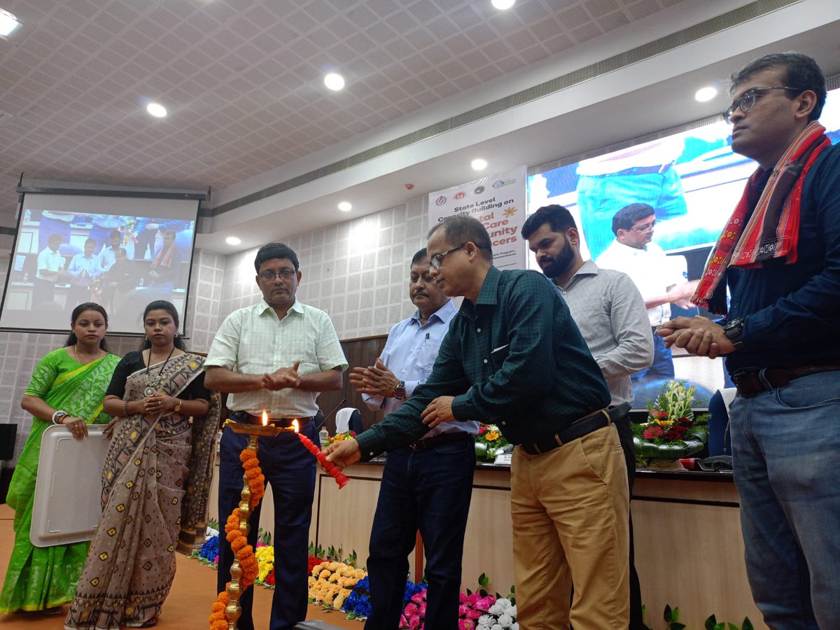 nhm_tripura's tweet image. State level capacity building on Mental Health Care for Community Health Officers held on 29th July,24 at Pragnabhawan, Agartala in presence of MD-NHM, DFWPM, SPO-NMHP, representative from NIMHANS etc. @PMOIndia @tripura_cmo @JKSinhaIAS @MoHFW_INDIA @UNICEFIndia @WHO @NHSRC_India