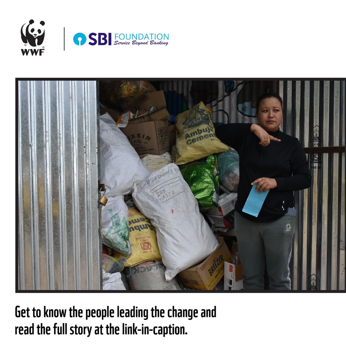How did Phadamchen become the Cleanest Village in #Sikkim? A group of enterprising locals, with support from WWF-India and <a href="/SBI_FOUNDATION/">SBI Foundation</a>, led its incredible transformation. Get to know the people and their inspiring story using the link below! 
bit.ly/3WMPBKH
#WWFIndia