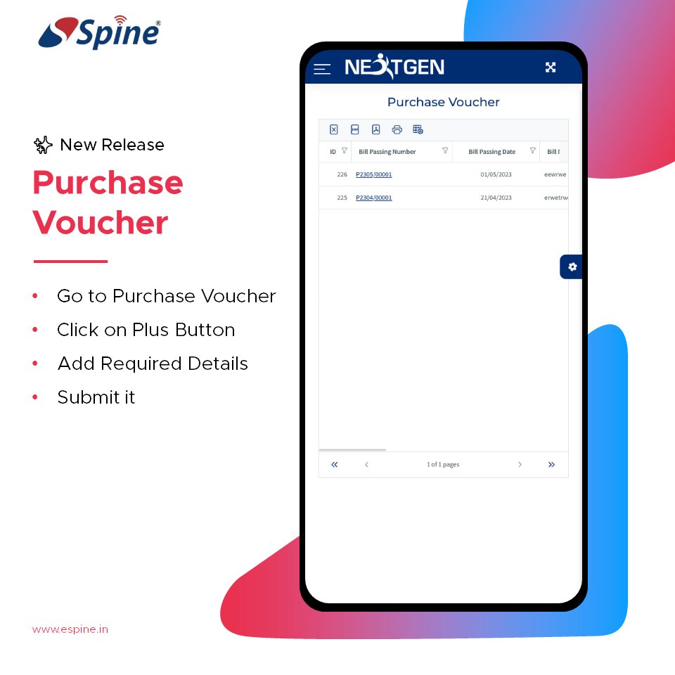 SpineBMS's tweet image. 📊 Streamline purchase voucher management with SpineNEXTGEN ERP! Easily manage vouchers and get reports in PDF, XLS, and CSV formats. Say goodbye to manual data entry and hello to efficiency! 💻

Link: espine.in/erpsoftware

#SpineSoftware #ERP #incometaxwebsite
