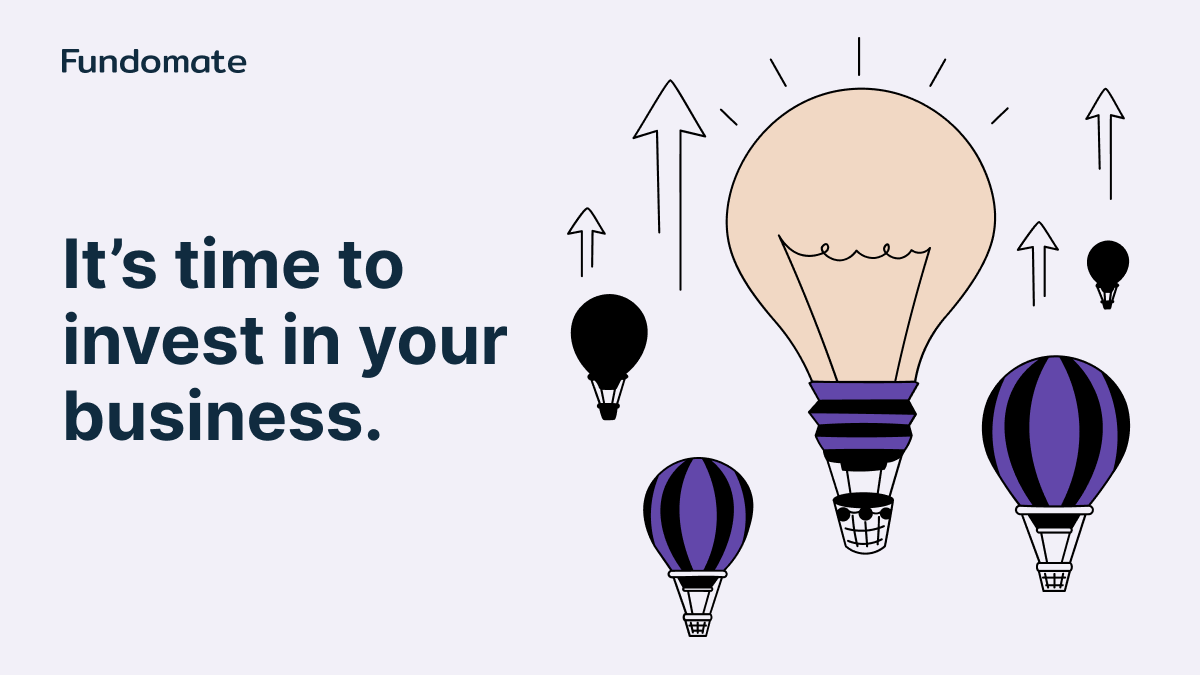 Fundomate's tweet photo. It’s time to invest in your business. https://t.co/w2i9W5Xo4e https://t.co/s87hkrLifv