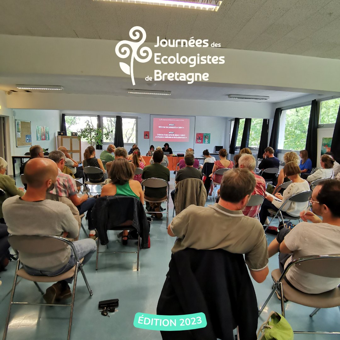 Journées des Écologistes de Bretagne tweet media