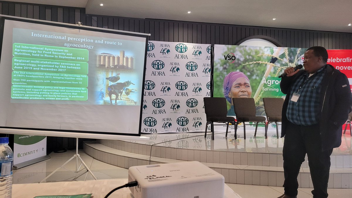 The agroecology roadmap in Zimbabwe, as presented by the Government of Zimbabwe, stipulates that the Governemnet of Zimbabwe is on track to develop policies that speak to sustainable agricultural practices.
#AgroecologyNow
#SustainableFarming