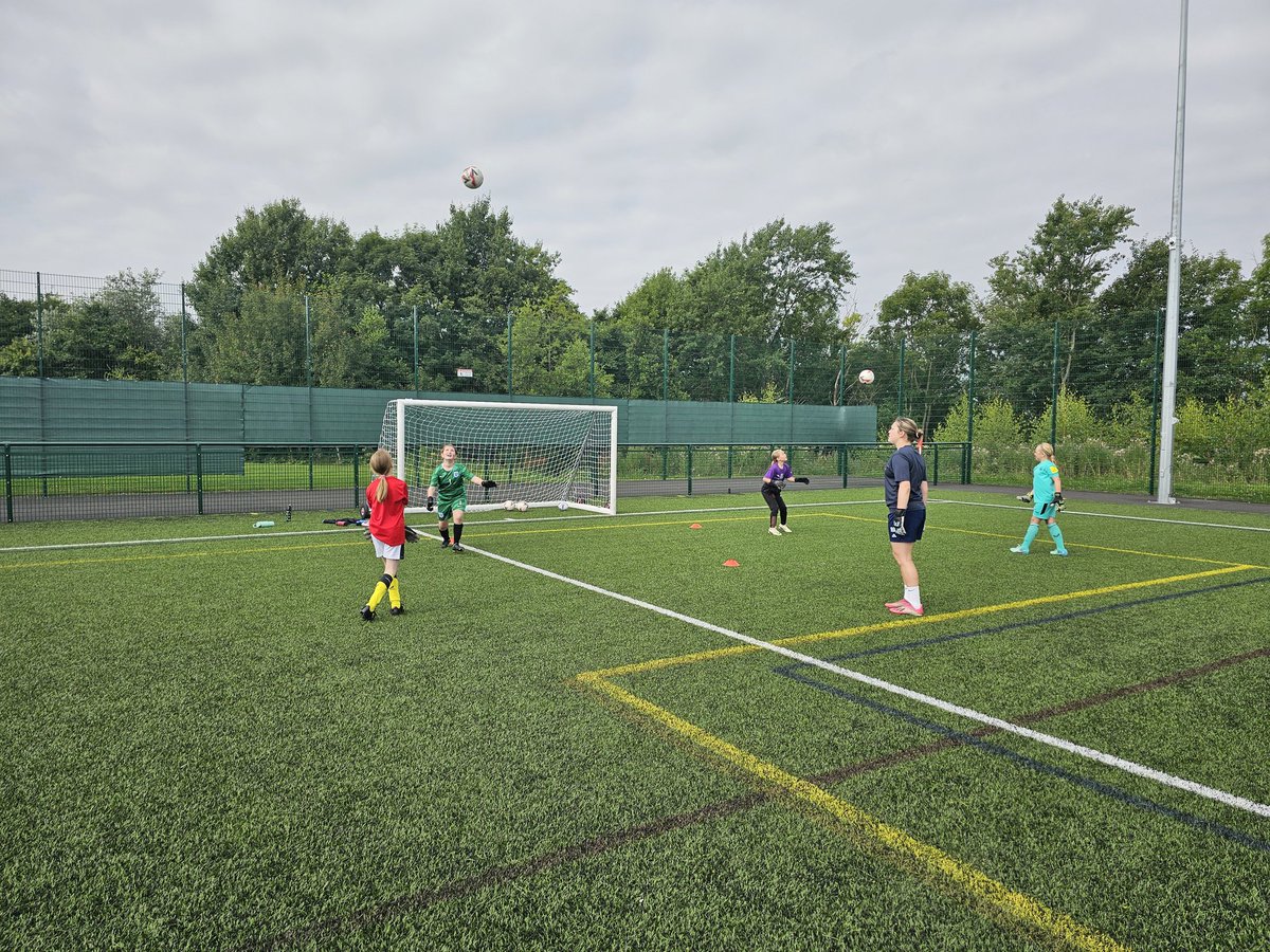 Warm up and Session 1 done. High balls and crossing.