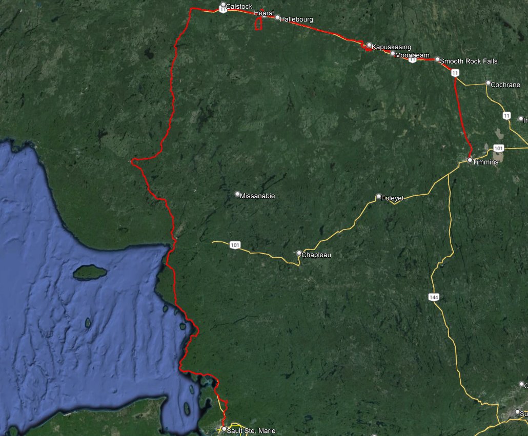 LeanderCampbell's tweet photo. Leaving Timmins this morning and pushing north to Kapuskasing and Hearst, before diving south along Lake Superior ending in Sault Ste Marie. #ontag #cropmap24 https://t.co/93nulEZwp6