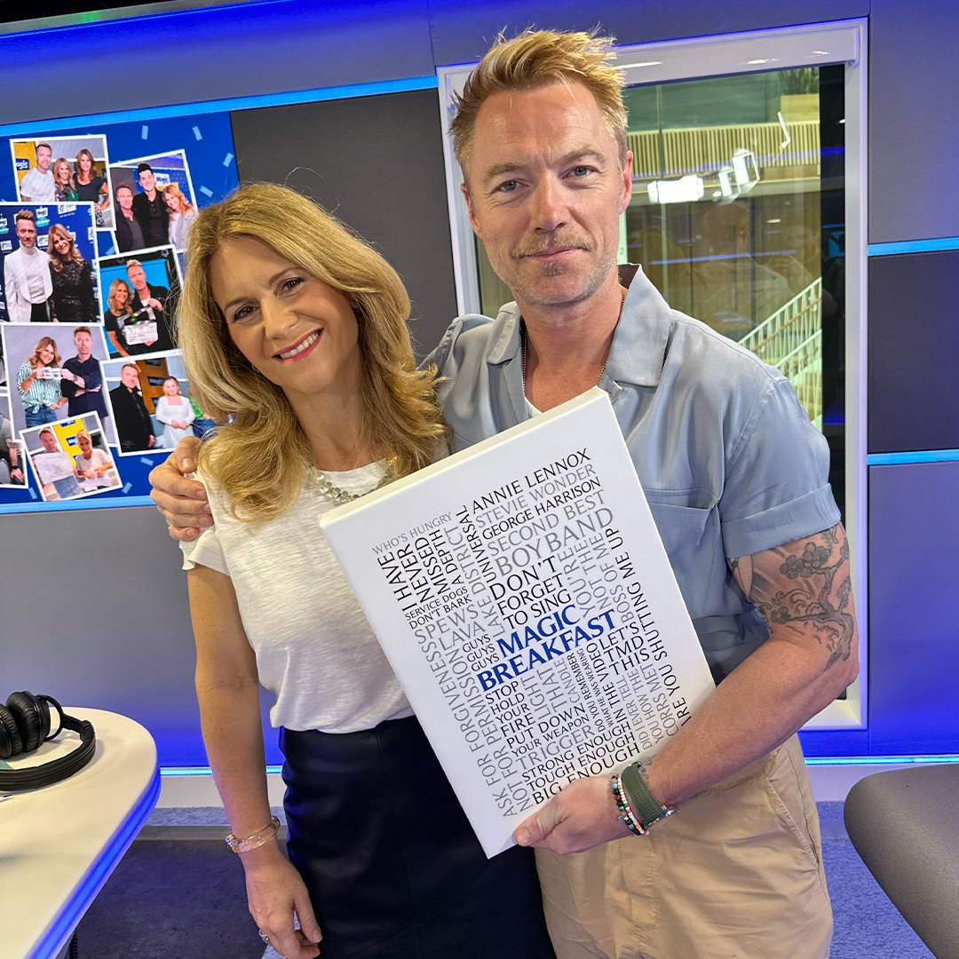 Magic Radio (@magicfm) on Twitter photo Our favourite breakfast duo's final show together, as <a href="/harrietscott_/">Harriet Scott</a> says goodbye to <a href="/ronanofficial/">Ronan Keating</a> 💙 Our favourite breakfast duo's final show together, as <a href="/harrietscott_/">Harriet Scott</a> says goodbye to <a href="/ronanofficial/">Ronan Keating</a> 💙