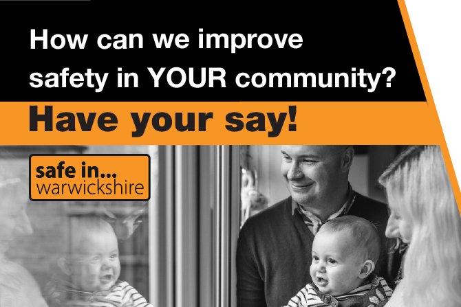 📣Don't miss your chance to have your say on Community Safety concerns! 📣
People who live, work or study in the county can have their say on community safety in a survey by the Safer Warwickshire Partnership. Survey ends 4th August!
warwickshire.gov.uk/.../don-t-miss…...
#SafeInWarwickshire