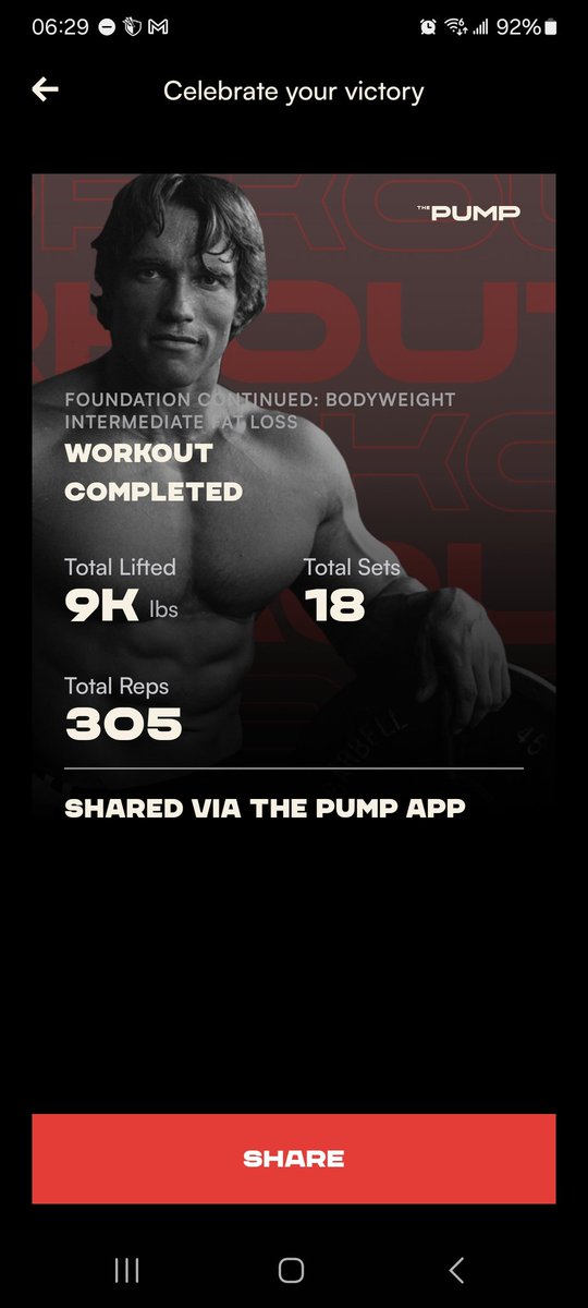 searle46's tweet photo. Happy belated birthday @Schwarzenegger, completed phase 2 of the intermediate Foundation continued.
Thanks to you @ketch and @BornFitness for the #pumpclubapp and to my friends in the #pumpclubvilliage let's keep #liftinguptheworld
#pump
#chasingthatpump https://t.co/EJ2qhEcJq3