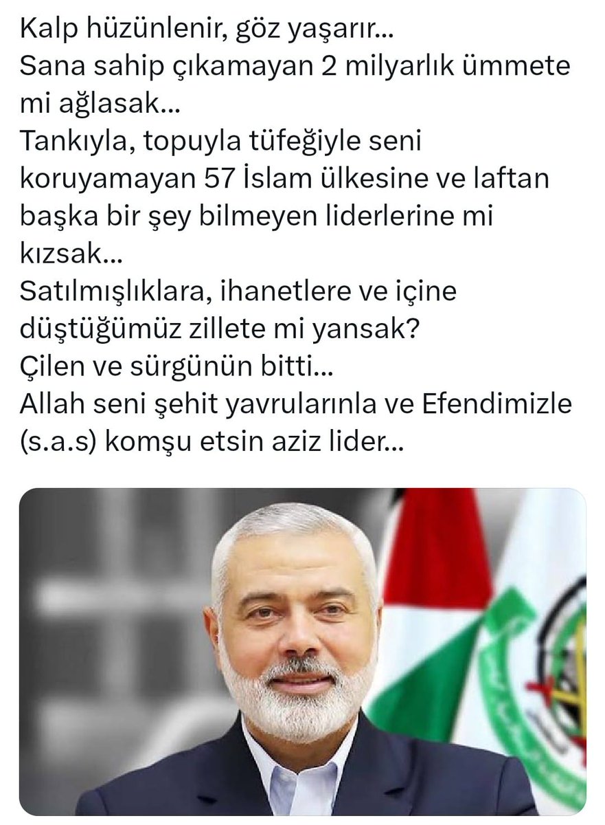 vedatkibar's tweet photo. Rabbim şehadetini kabul buyursun https://t.co/gaMEY06IES