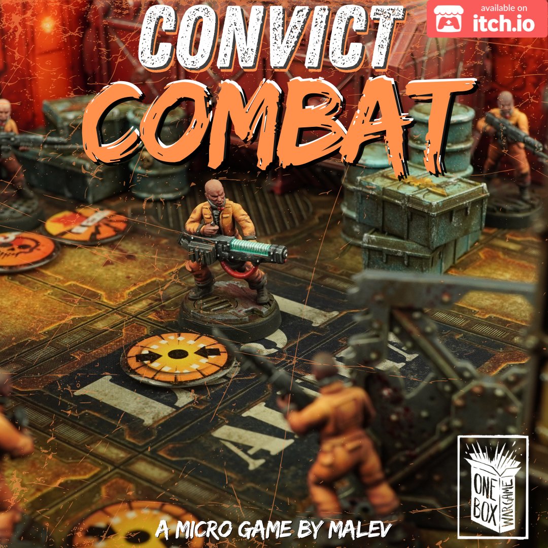 MalevMinis's tweet photo. #convictcombat was the OG #oneboxwargame https://t.co/nZGTzKaVHQ