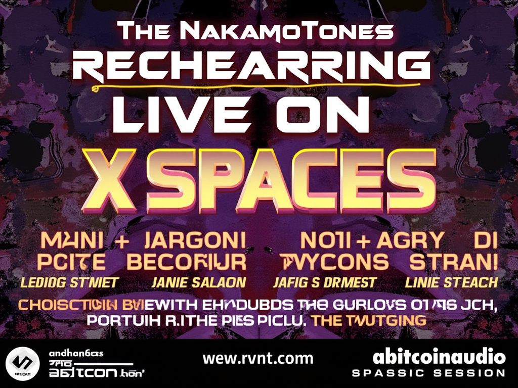 bitcoinaudio's tweet image. Planning a @TheNakamoTones rehearsal live on X. Using #GROK for the event flyer. not bad.
Hey @elonmusk @grok , maybe add a grok button to Producer to create quick live event flyers. 
#bitcoinaudio #GROK