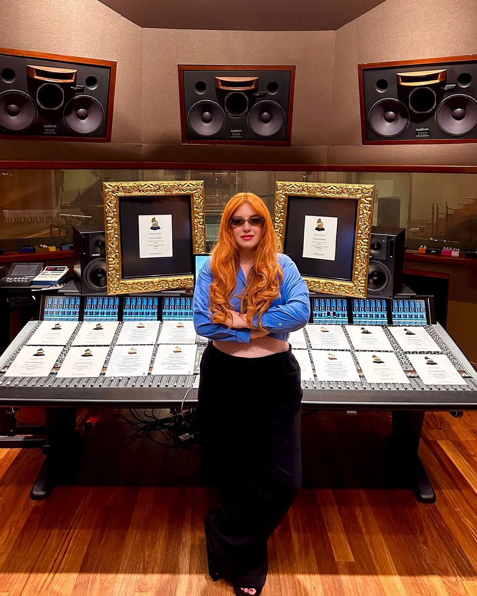 Victoria Records (@victoriarecords) on Twitter photo They’re finally here! 15 new Grammy + Latin Grammy nomination certificates for the studio 🏆😮💨 (+ 1 new one for <a href="/VictoriaKuhne/">Victoria Kühne</a> as a producer 👩🏻🦰🎧) <a href="/RecordingAcad/">Recording Academy / GRAMMYs</a> <a href="/LatinGRAMMYs/">The Latin Recording Academy / Latin GRAMMYs</a> They’re finally here! 15 new Grammy + Latin Grammy nomination certificates for the studio 🏆😮💨 (+ 1 new one for <a href="/VictoriaKuhne/">Victoria Kühne</a> as a producer 👩🏻🦰🎧) <a href="/RecordingAcad/">Recording Academy / GRAMMYs</a> <a href="/LatinGRAMMYs/">The Latin Recording Academy / Latin GRAMMYs</a>