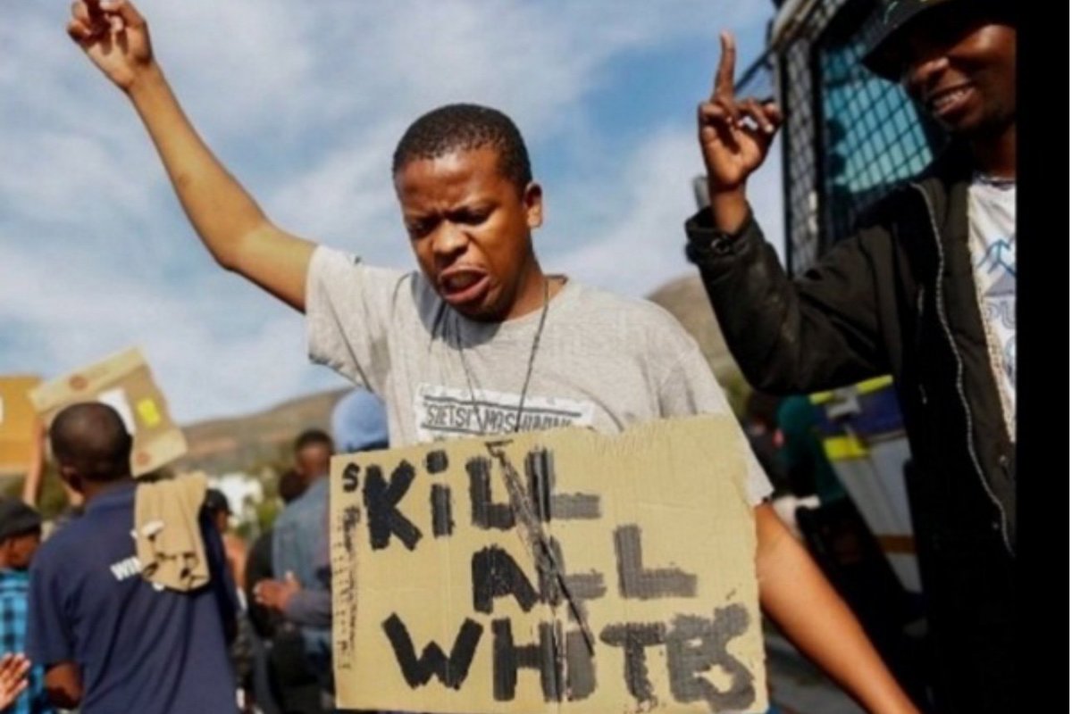 South Africa is a model for what they want the USA to be. Don't let it happen.