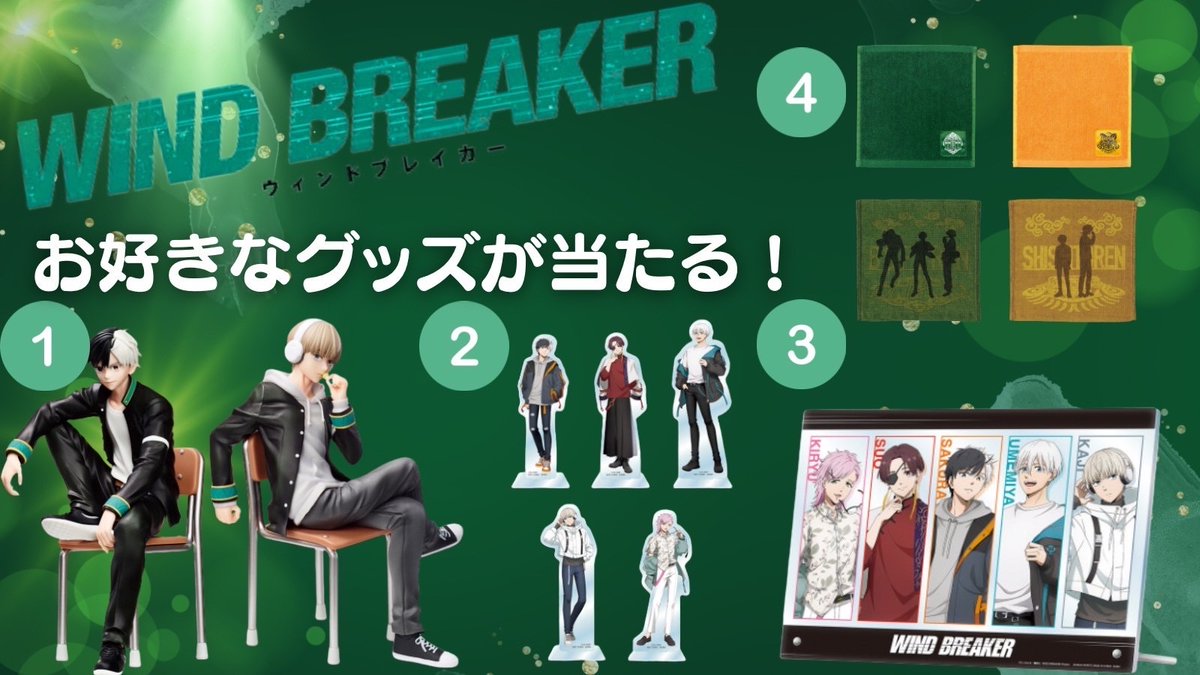 ||◤ WIND BREAKER ◢||からの贈り物係 tweet media