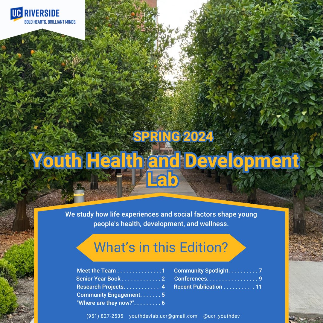 UCR Youth Health and Development Lab tweet media