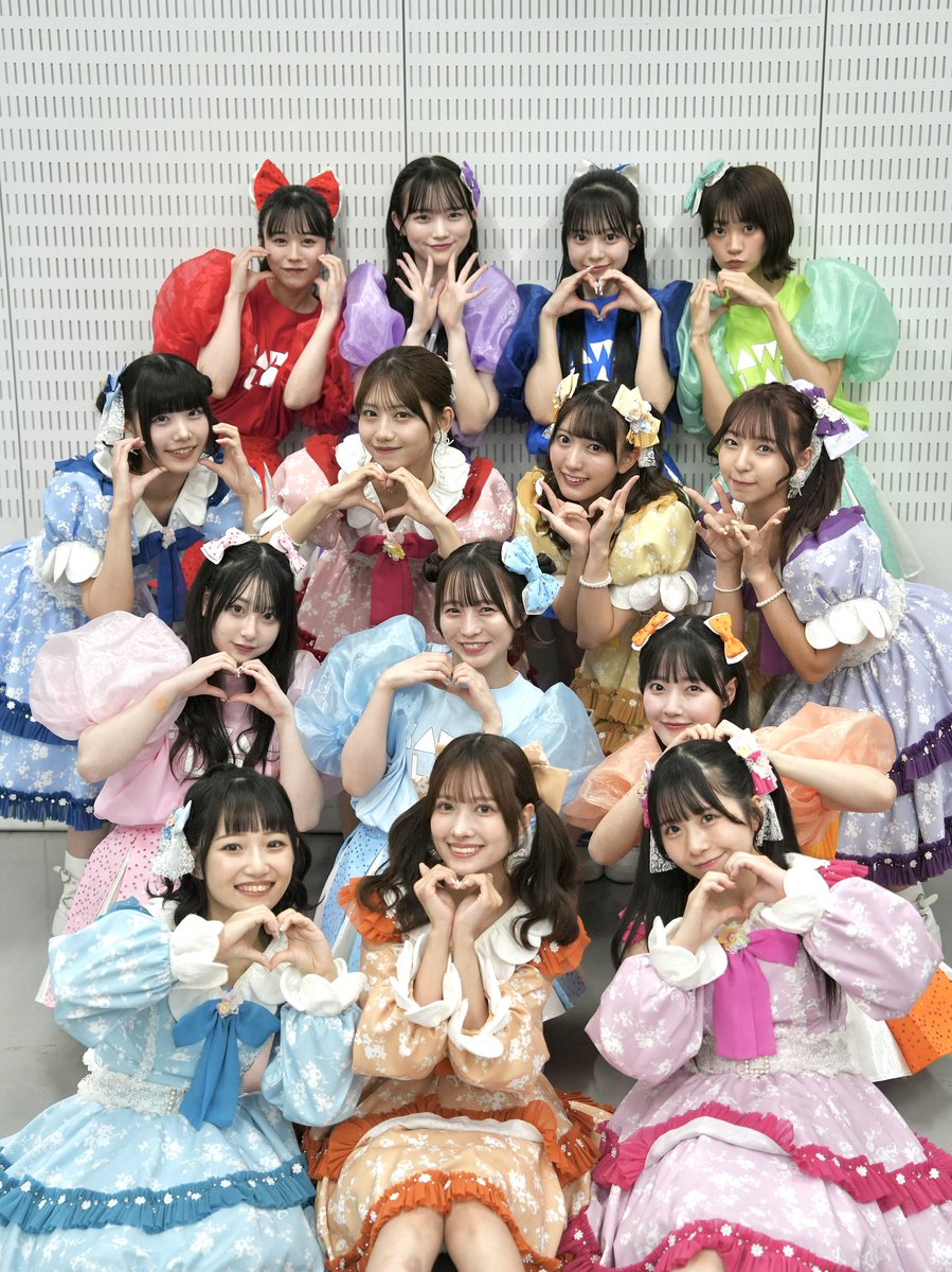 お姉ちゃん(KAWAII LAB.の先輩)達と🖤 CANDY TUNEのみんなと SWEET